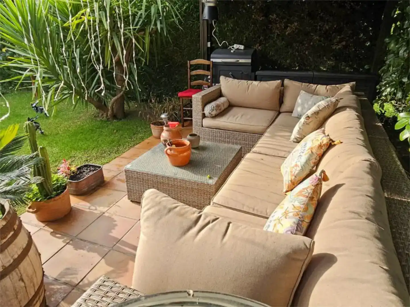 Terraza de Piso en venta en Navata con Aire acondicionado, Jardín privado y Trastero