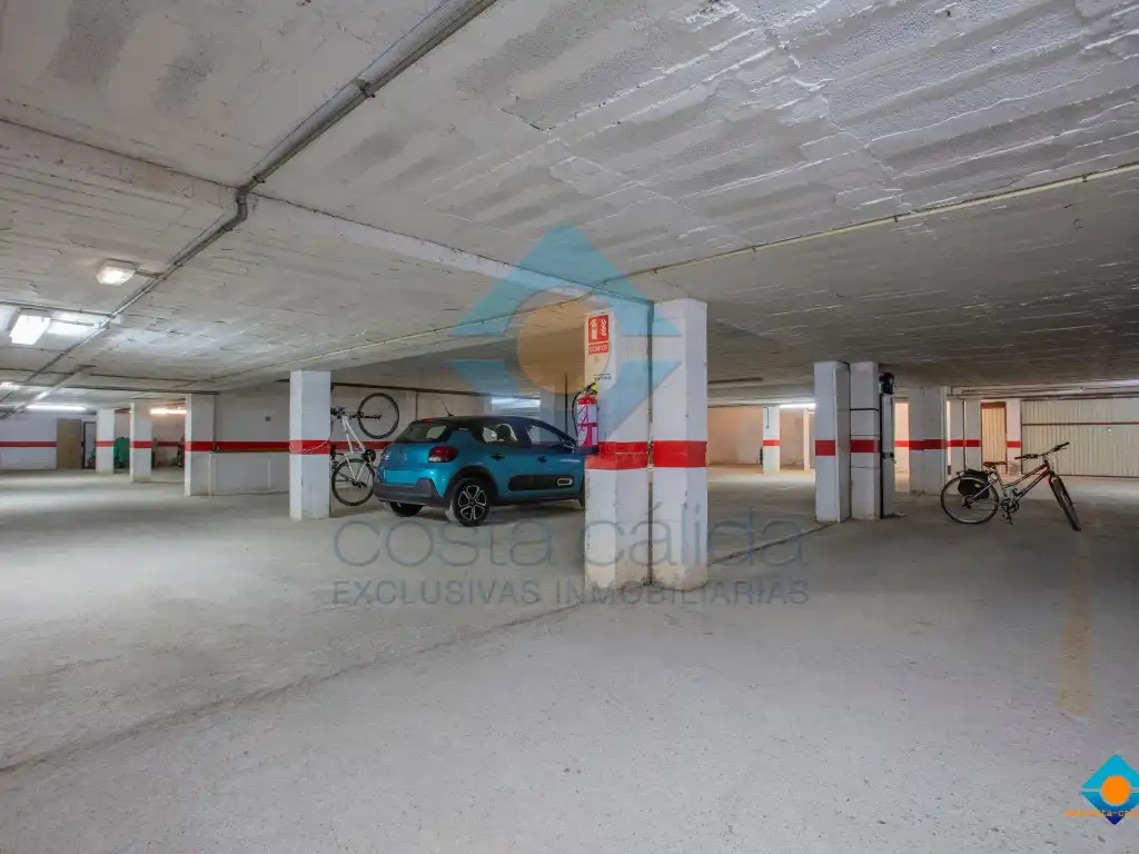 Parking of Flat for sale in Mazarrón  with Air Conditioner, Private garden and Terrace