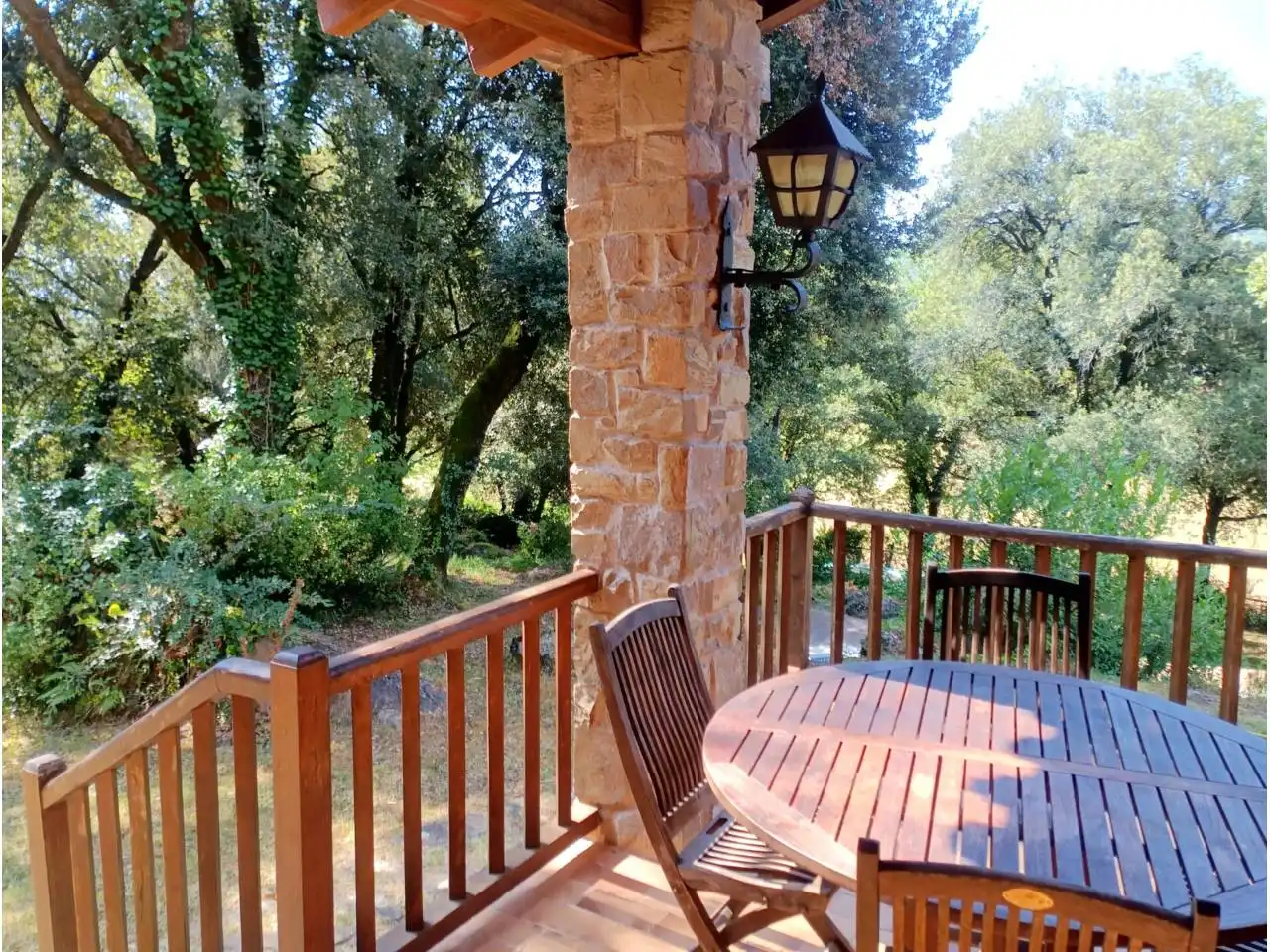 Terrassa de Casa o xalet en venda en La Vall de Bianya