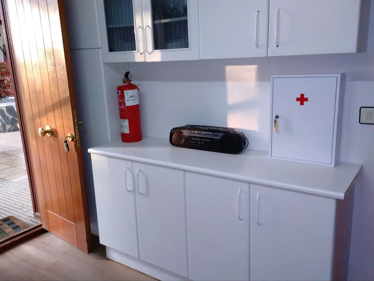 Cocina de Casa o chalet de alquiler en Medina de Pomar con Calefacción, Jardín privado y Terraza