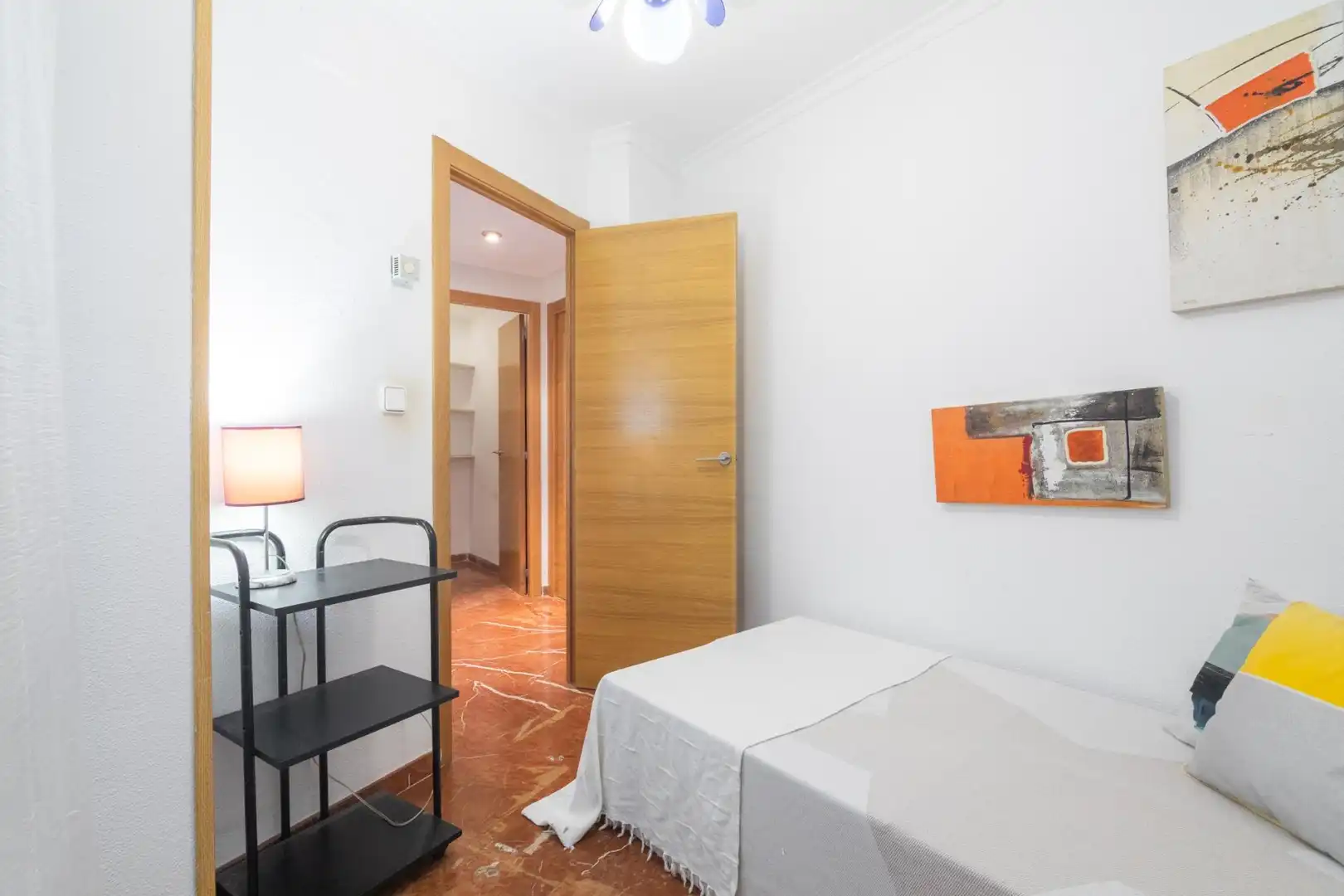 Schlafzimmer von Wohnung zum Verkauf in Elche / Elx mit Klimaanlage, Heizung und Balkon