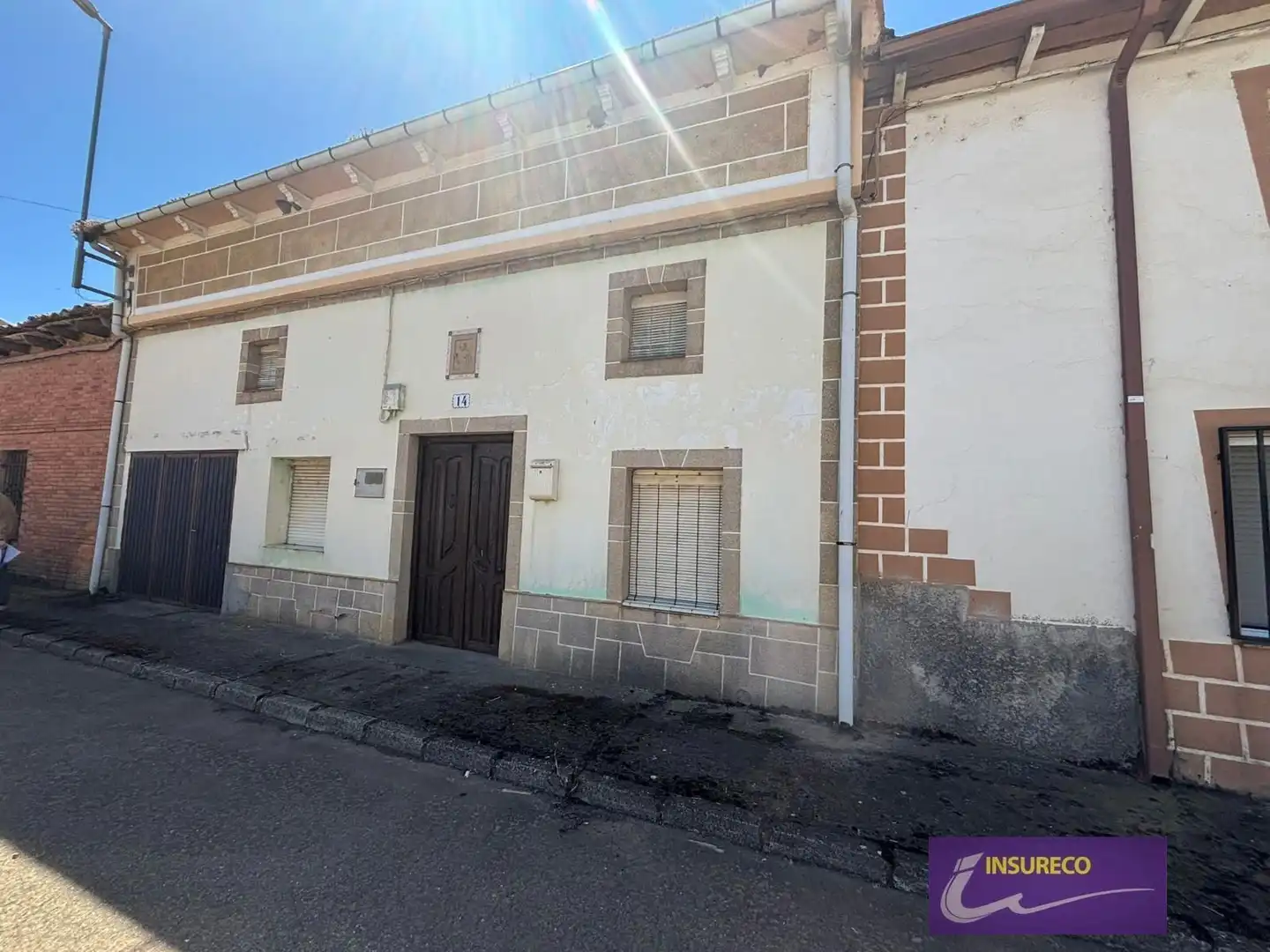 Vista exterior de Casa o xalet en venda en Pobladura de Pelayo García amb Calefacció, Traster i Moblat