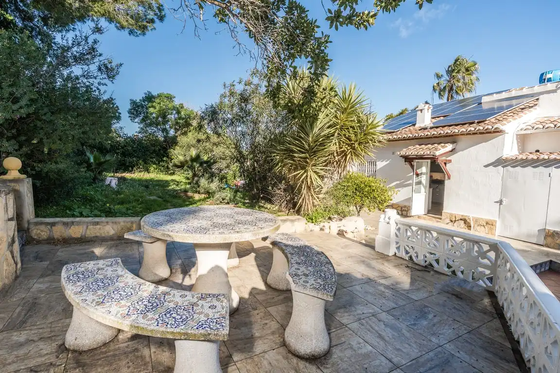 Terraza de Casa o chalet en venta en Jávea / Xàbia con Aire acondicionado, Jardín privado y Terraza