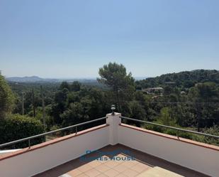 Terrace of House or chalet to rent in Palafolls  with Air Conditioner, Private garden and Terrace
