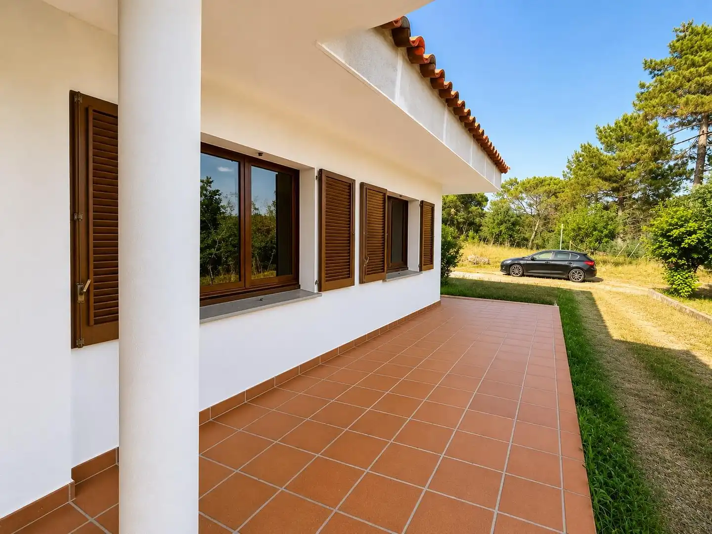 Terrassa de Casa o xalet en venda en Llambilles amb Aire condicionat, Calefacció i Jardí privat