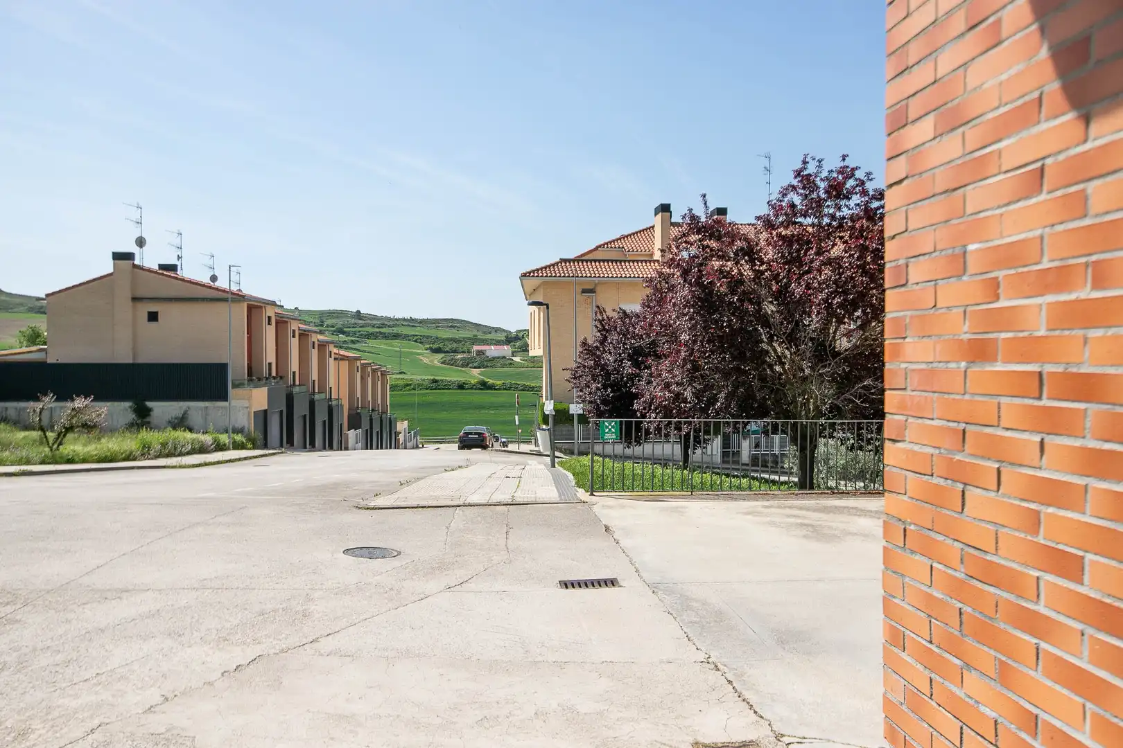 Exterior view of Detached homes for sale in Mendigorria  with Private garden, Terrace and Furnished