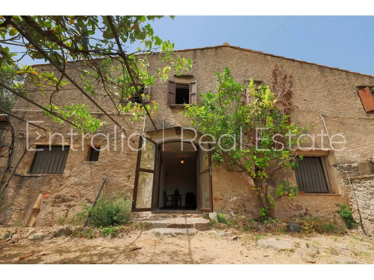Vista exterior de Finca rústica en venta en Celrà con Jardín privado