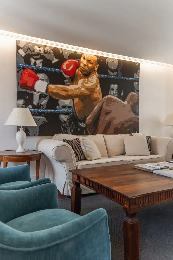 Living room of Flat for rent in Madrid  with Air Conditioner, Heating and Balcony