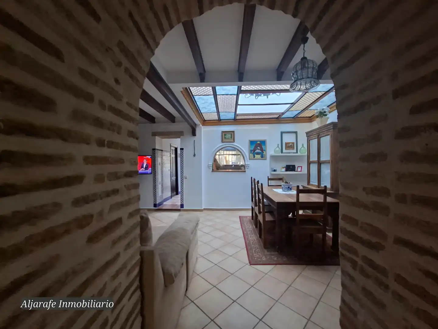 Comedor de Casa o chalet en venta en Umbrete con Aire acondicionado, Calefacción y Terraza
