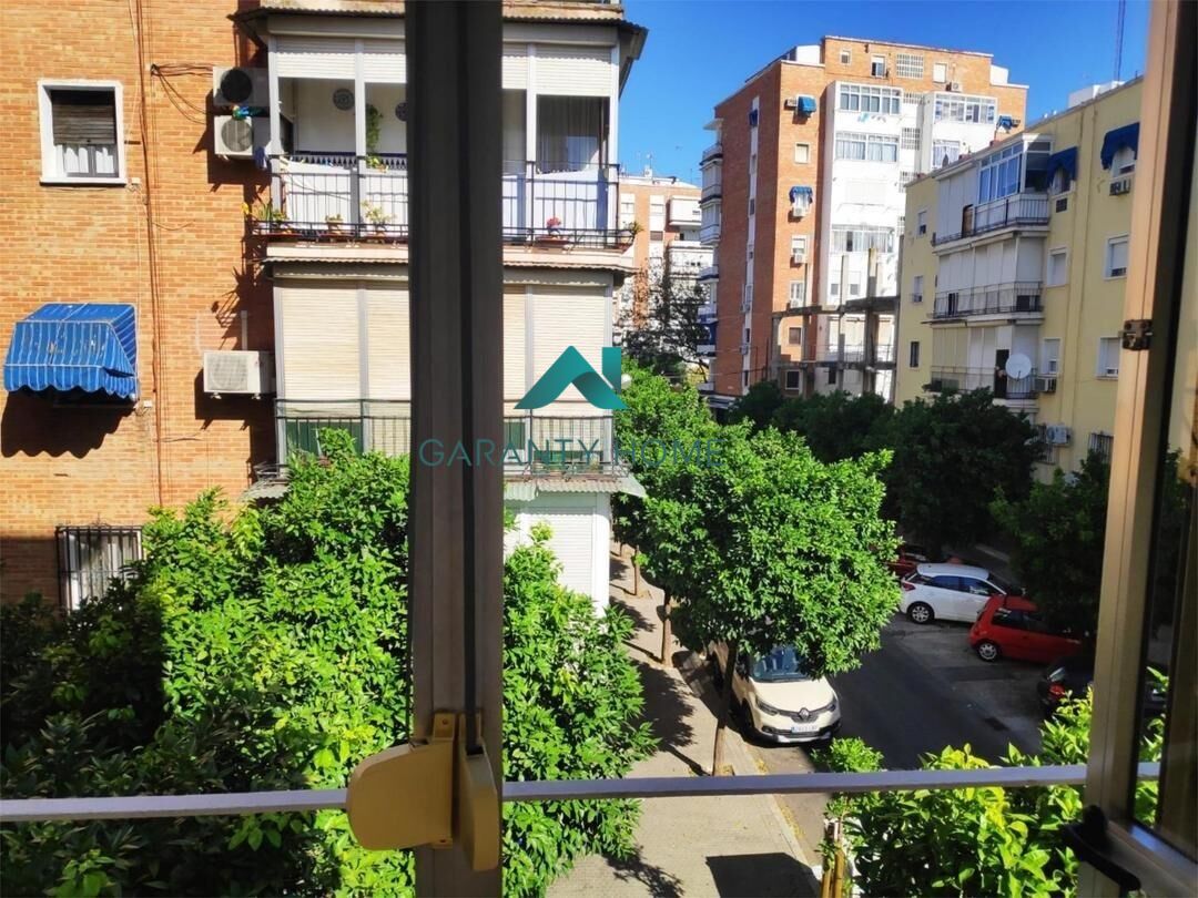 Vista exterior de Pis de lloguer en  Sevilla Capital amb Aire condicionat, Calefacció i Balcó
