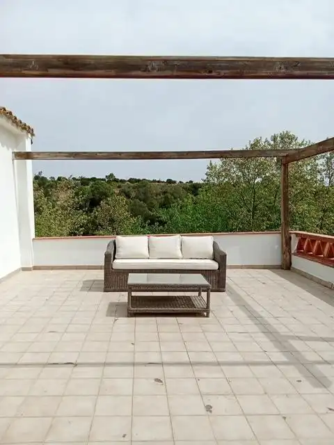 Terrassa de Casa o xalet en venda en Sant Llorenç d'Hortons amb Calefacció, Jardí privat i Terrassa