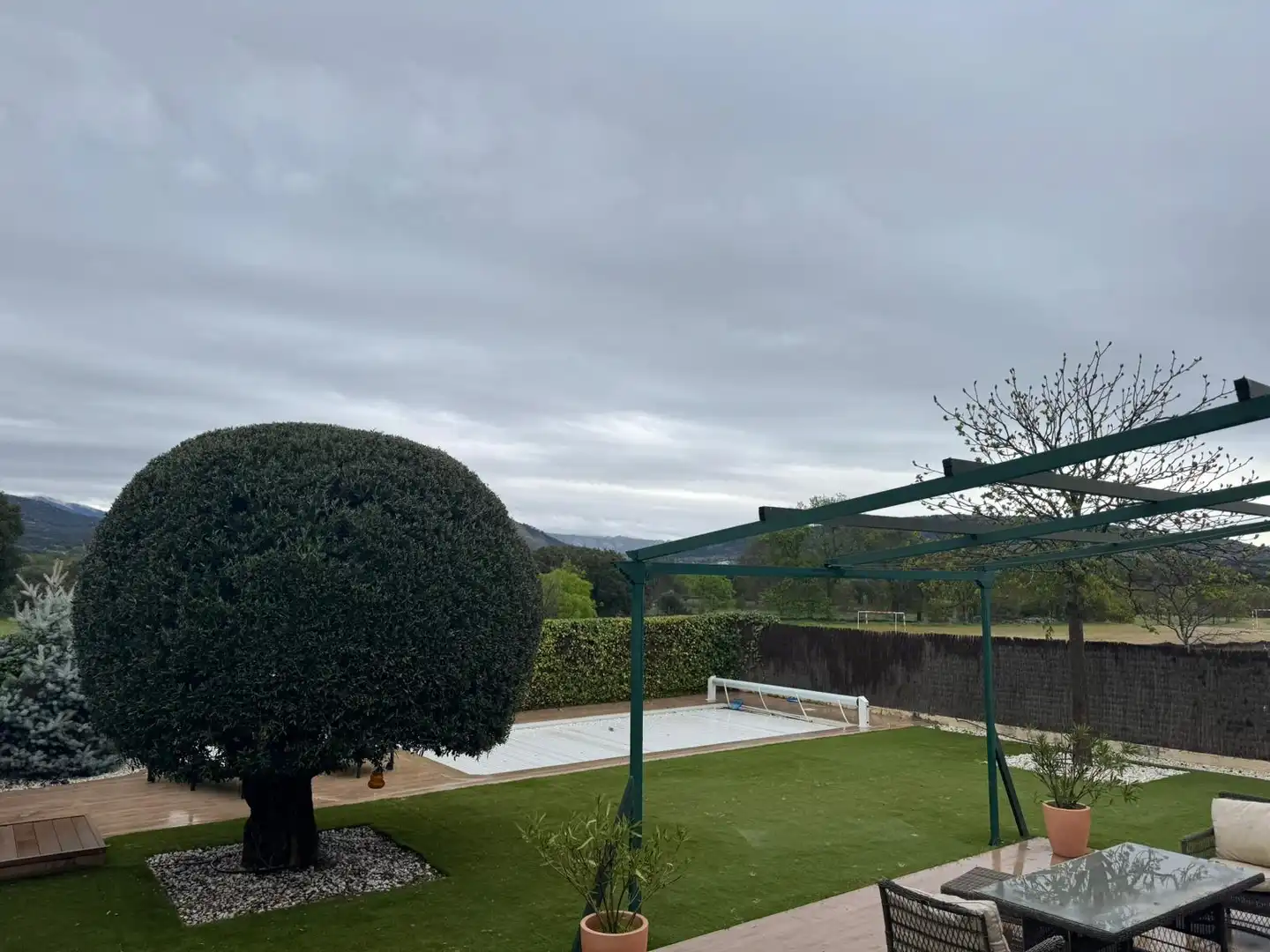 Jardí de Casa adosada en venda en Guadarrama amb Calefacció, Jardí privat i Terrassa