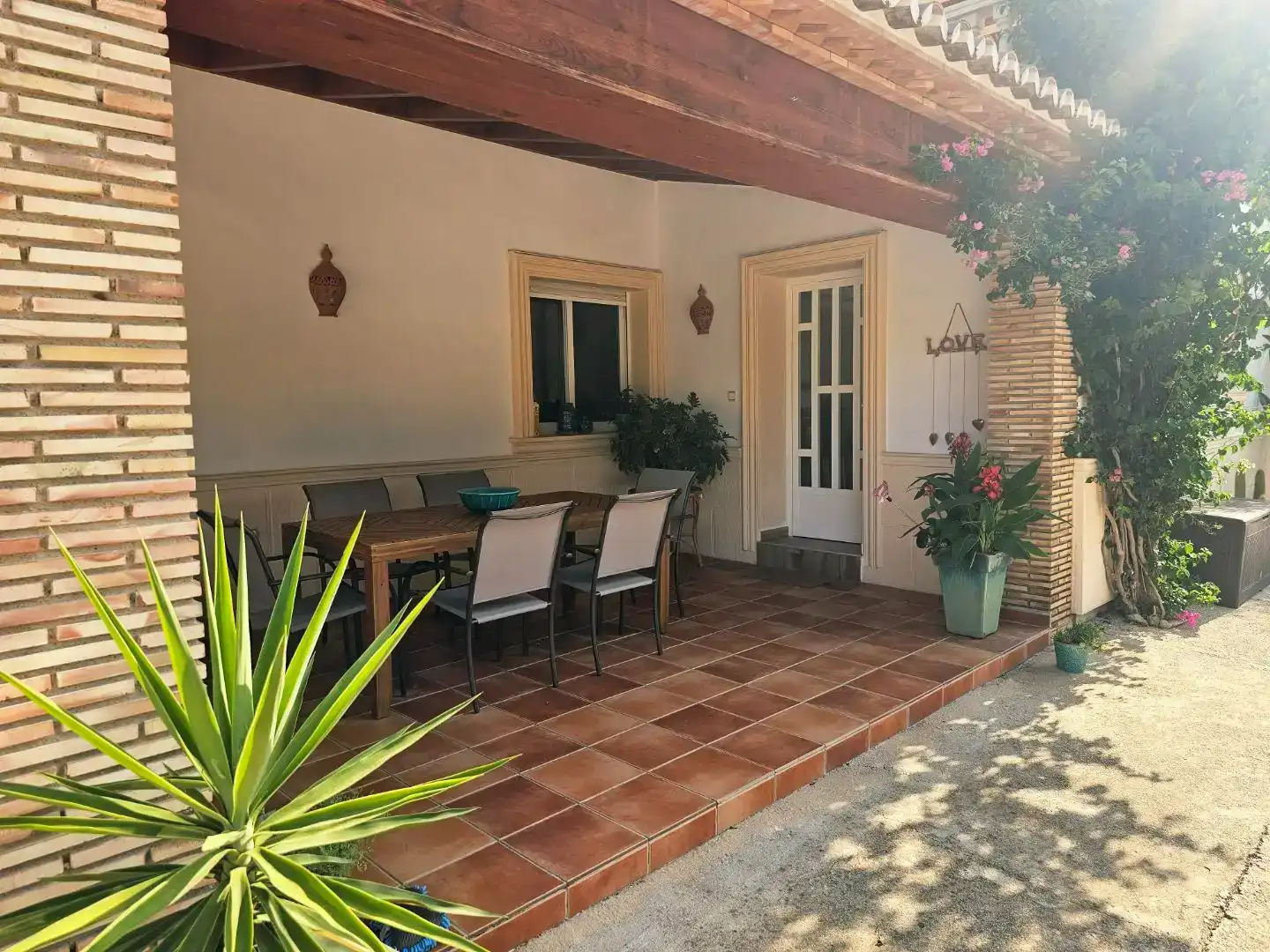 Terraza de Finca rústica en venta en Pedreguer con Aire acondicionado, Jardín privado y Balcón