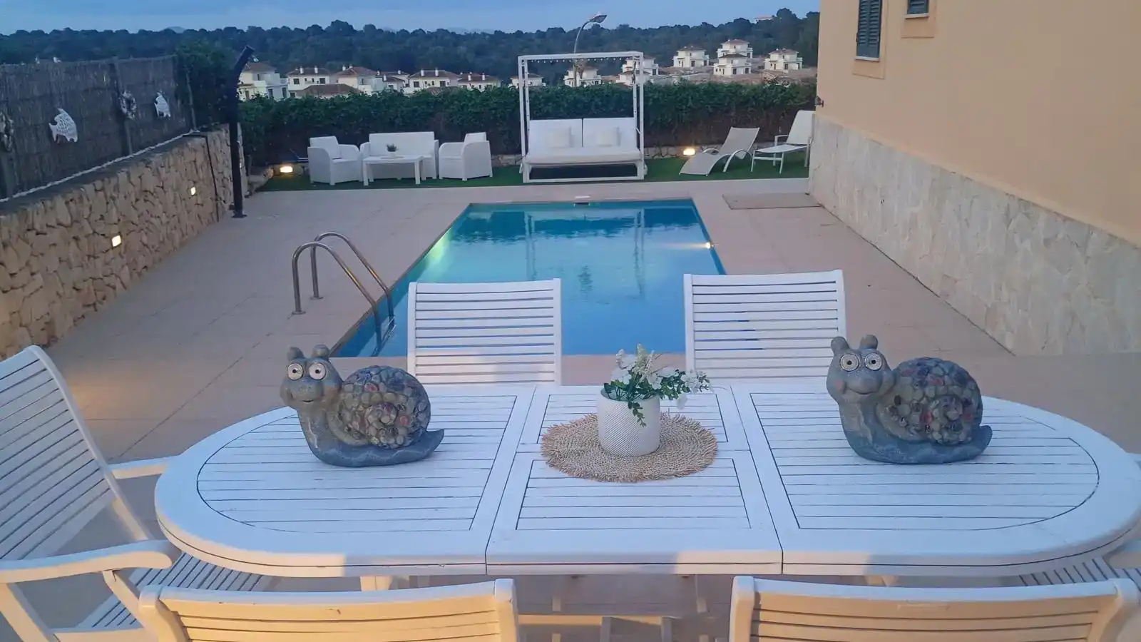 Terrassa de Casa o xalet de lloguer en Manacor amb Aire condicionat, Jardí privat i Parquet