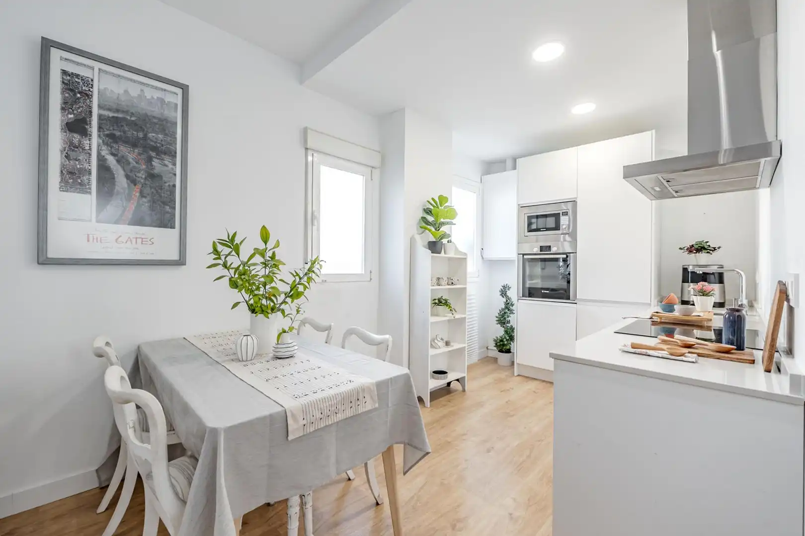 Kitchen of Flat for sale in Madrid  with Heating