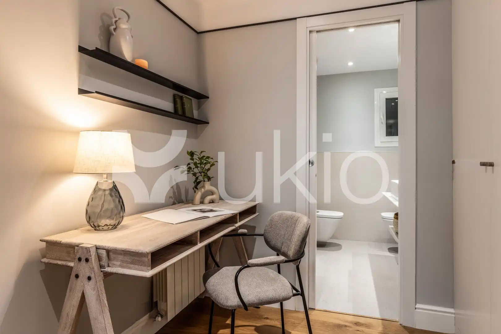 Habitación de Apartamento de alquiler en Madrid con Aire acondicionado, Calefacción y Terraza