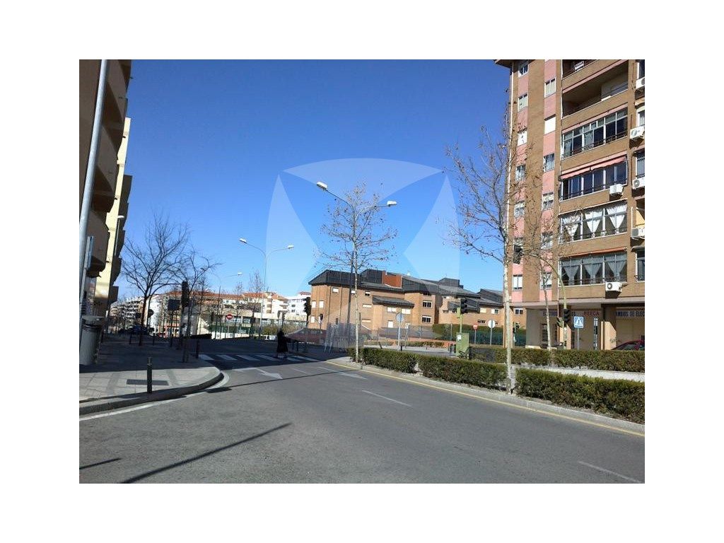 Exterior view of Flat for sale in Cáceres Capital  with Air Conditioner, Terrace and Furnished
