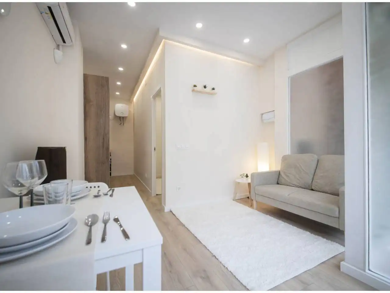 Sala d'estar de Estudi en venda en Sant Andreu