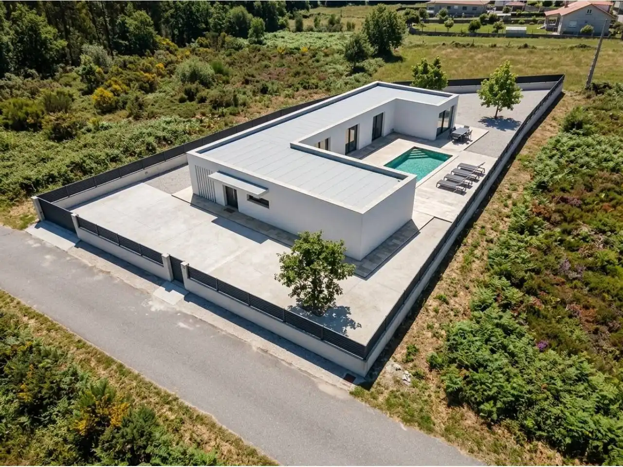 Chalet con terraza en venta en A Zapateira, imagen 9