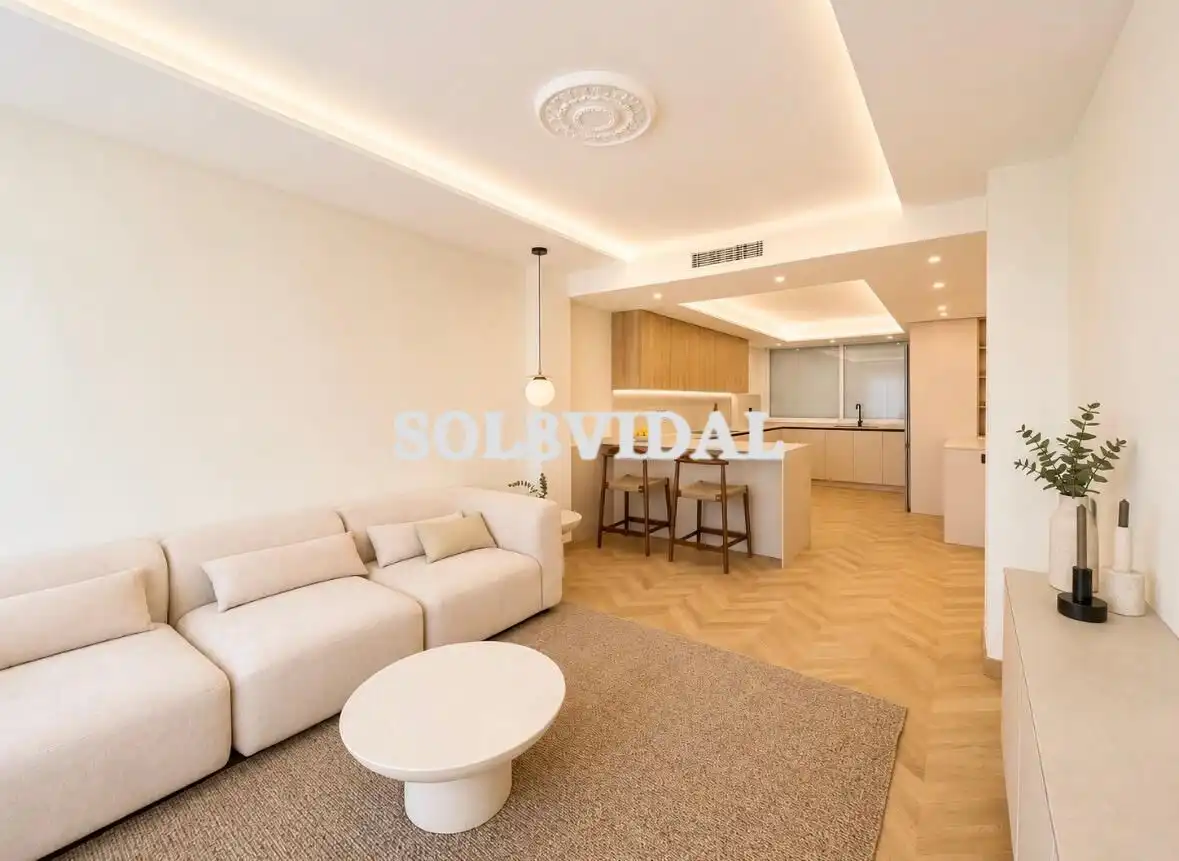 Sala de estar de Piso en venta en Orihuela con Amueblado y Balcón