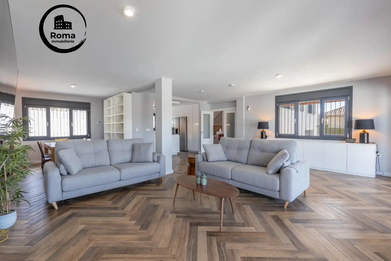 Sala de estar de Casa o chalet en venta en Padul con Aire acondicionado, Jardín privado y Terraza