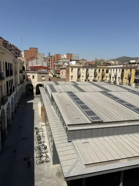 Exterior view of Flat for rent in Barcelona  with Air Conditioner, Heating and Balcony