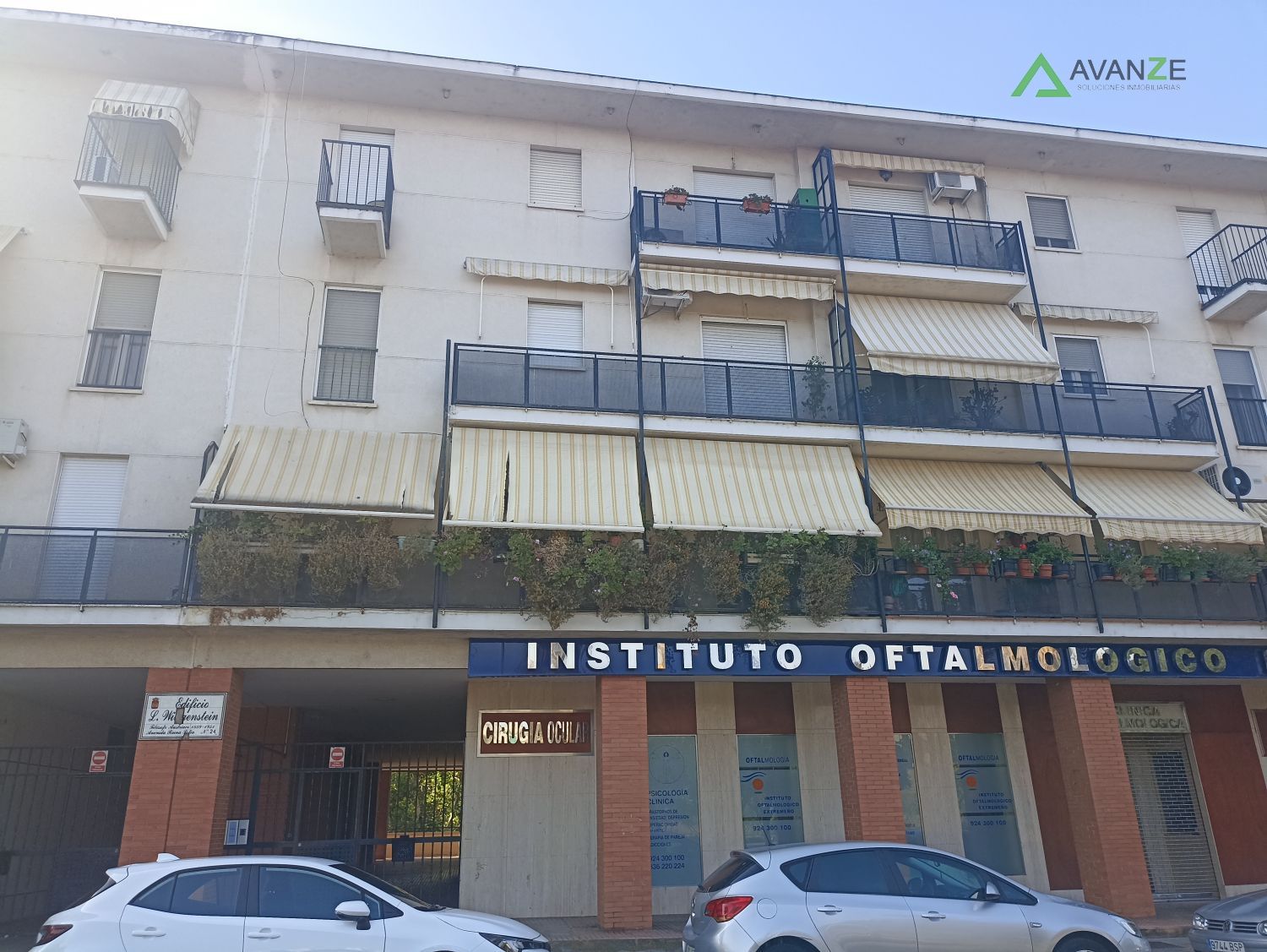 Vista exterior de Pis en venda en Mérida amb Aire condicionat, Calefacció i Terrassa