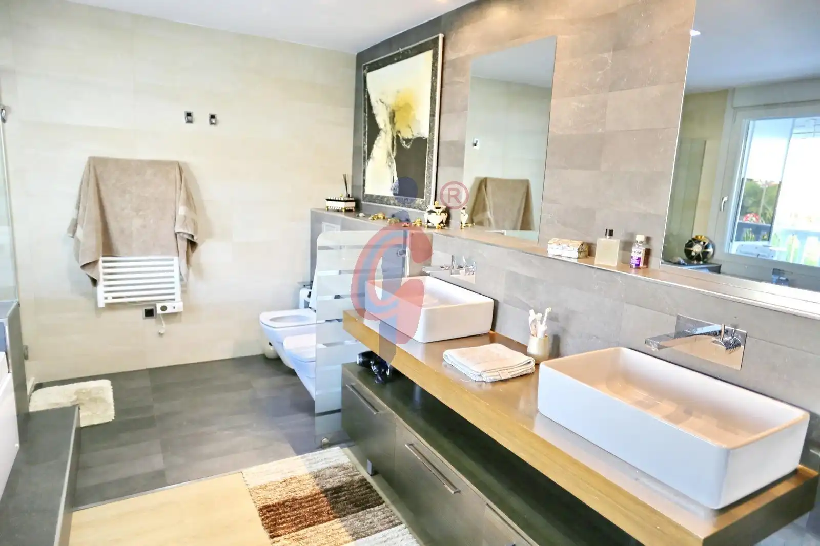 Baño de Casa o chalet en venta en Guardamar del Segura con Aire acondicionado, Jardín privado y Terraza
