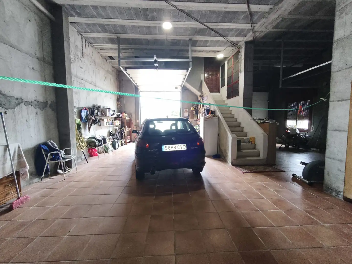Parking of Houses for sale in Ourense Capital   with Heating, Private garden and Parquet flooring