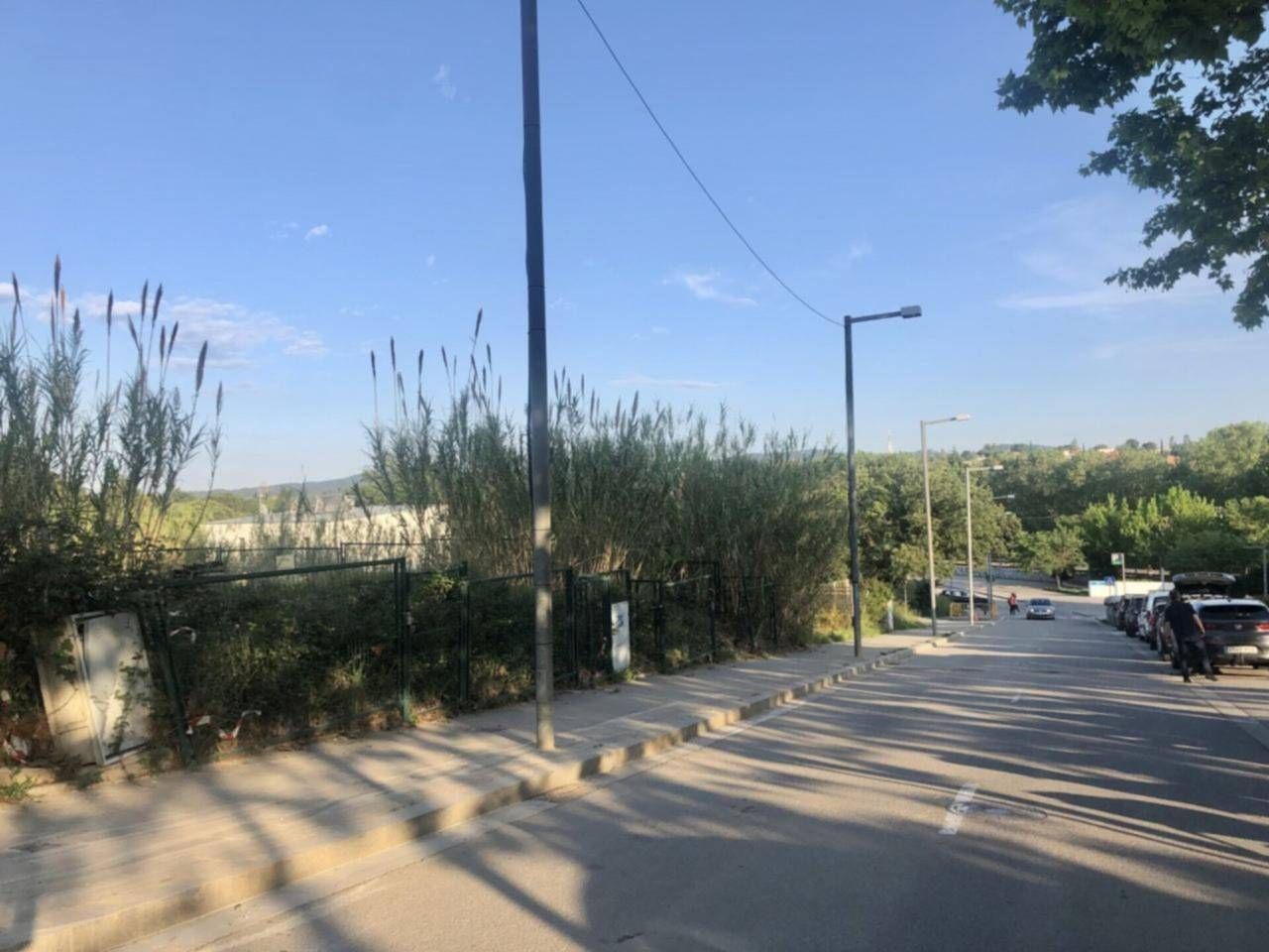 Exterior view of Industrial land for sale in Sant Cugat del Vallès