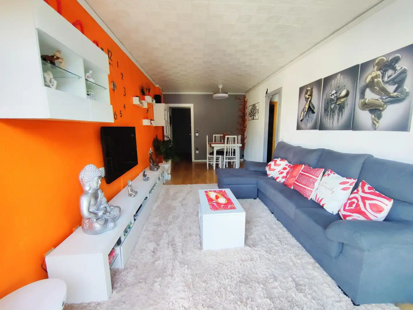 Sala de estar de Piso en venta en Parets del Vallès con Calefacción