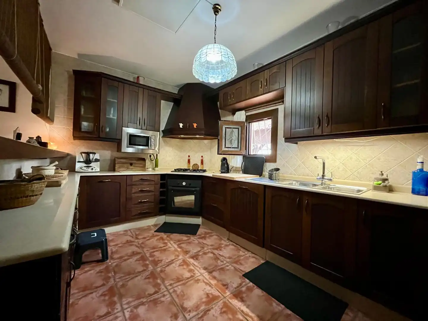 Kitchen of Detached homes for sale in Mojácar  with Air Conditioner, Heating and Private garden