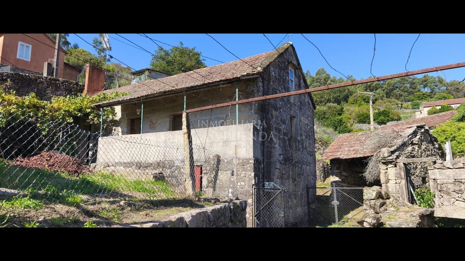 Exterior view of House or chalet for sale in Covelo  with Private garden