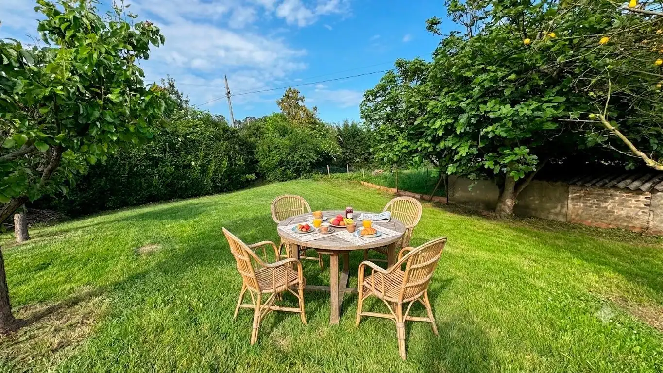 Terraza de Casa adosada en venta en Santillana del Mar con Calefacción, Jardín privado y Terraza