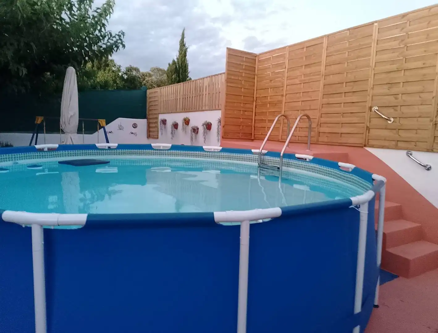 Piscina de Finca rústica en venta en Monzón con Calefacción, Jardín privado y Terraza