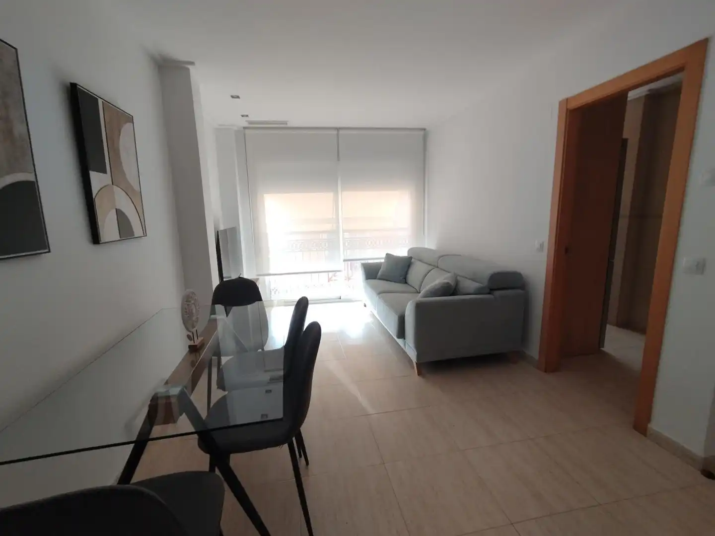 Wohnzimmer von Dachboden zur Miete in Elche / Elx mit Klimaanlage und Heizung