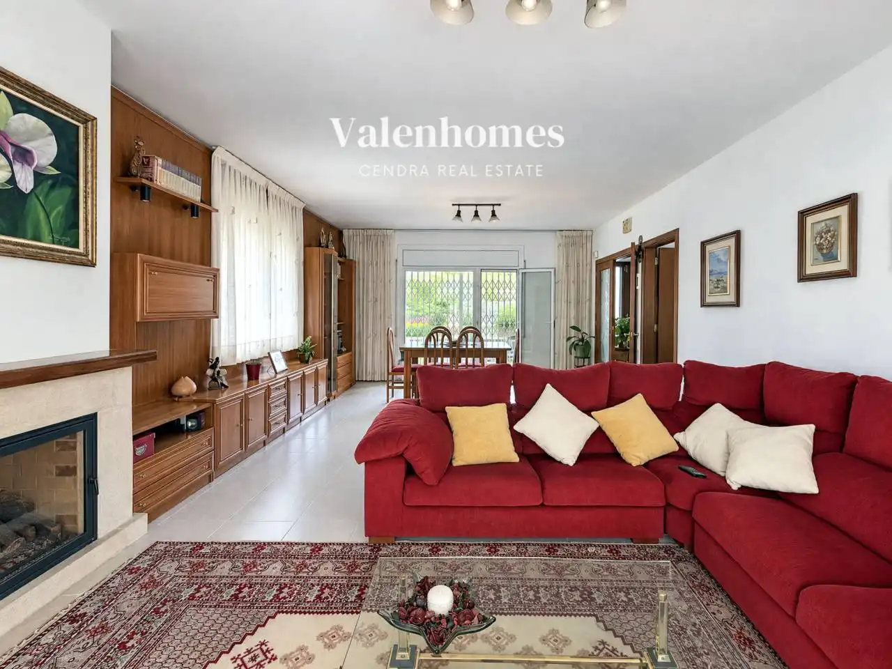 Sala d'estar de Casa o xalet en venda en Can Font - Ca n'Avellaneda