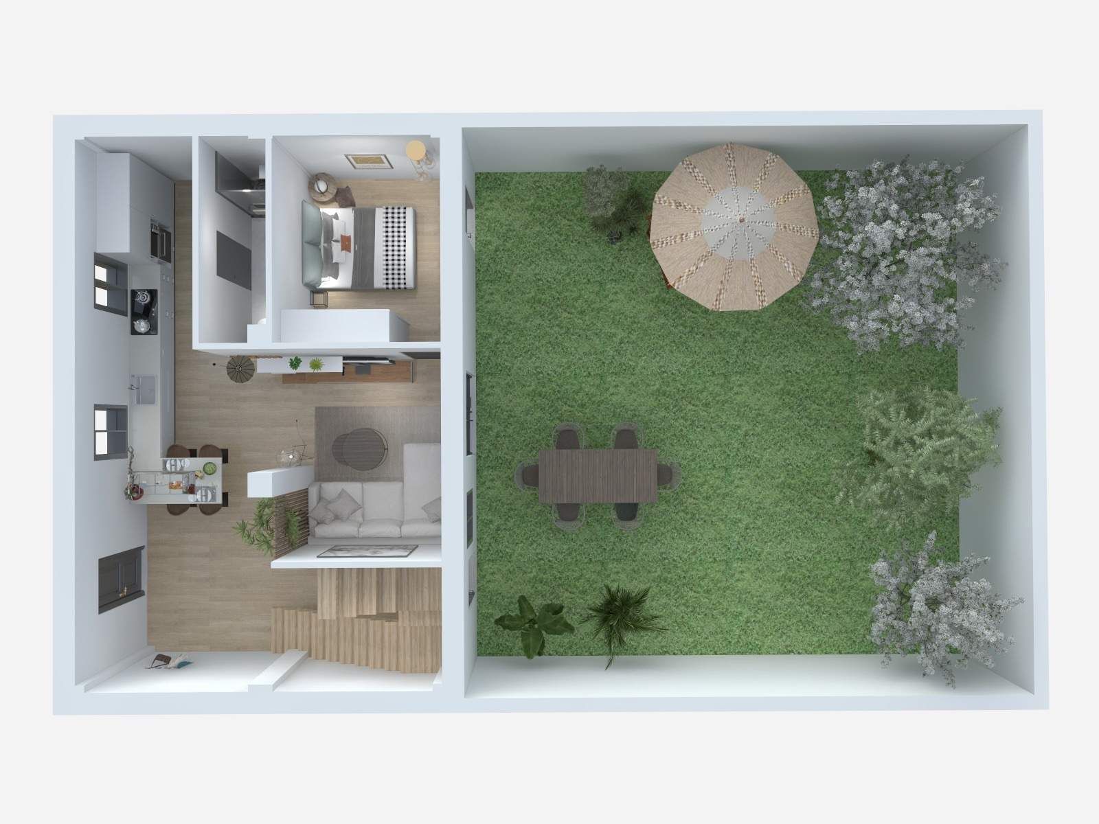 Jardí de Casa o xalet en venda en  Zaragoza Capital amb Terrassa