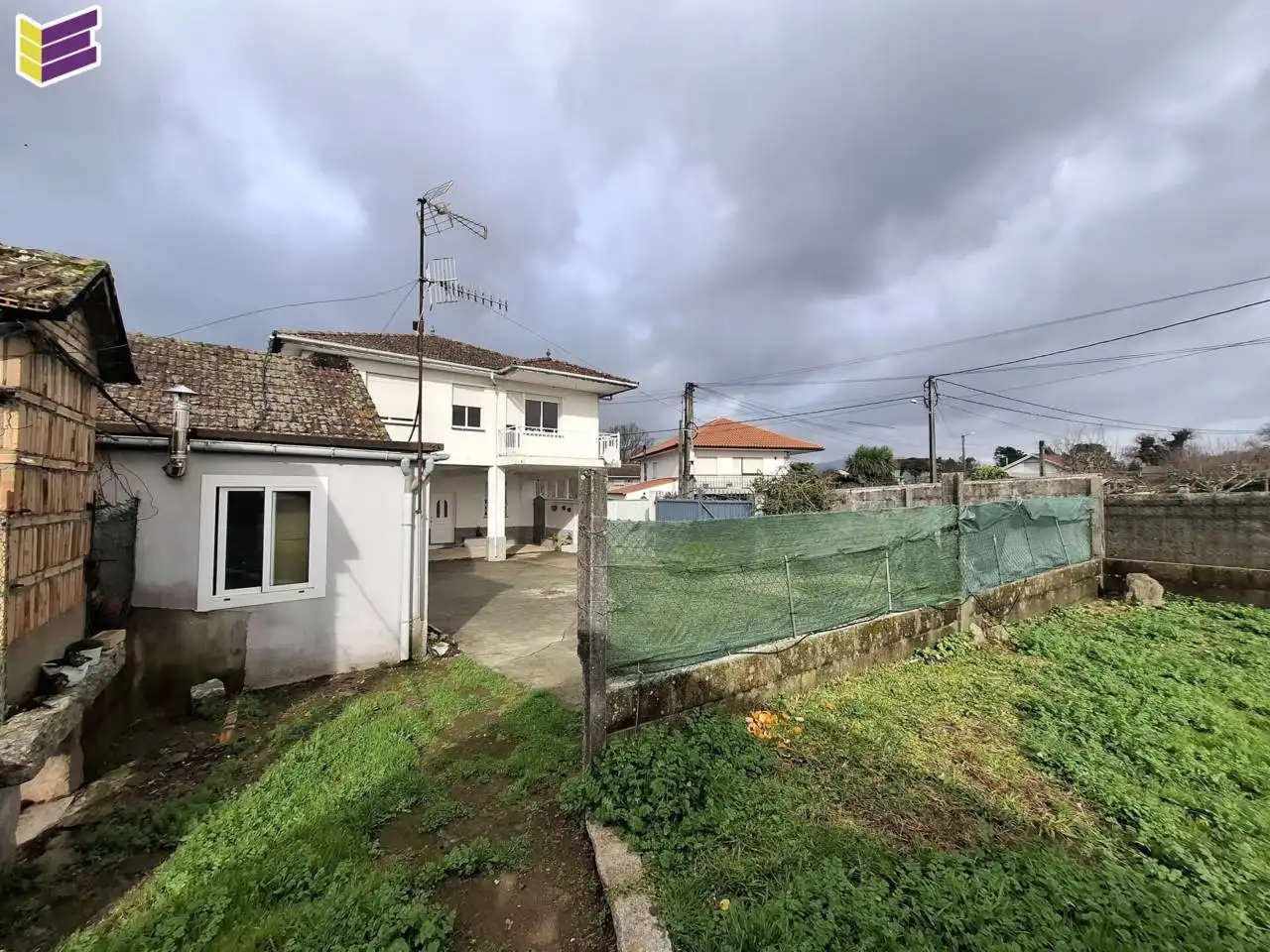 Vista exterior de Casa o chalet en venta en Chantada con Calefacción y Balcón