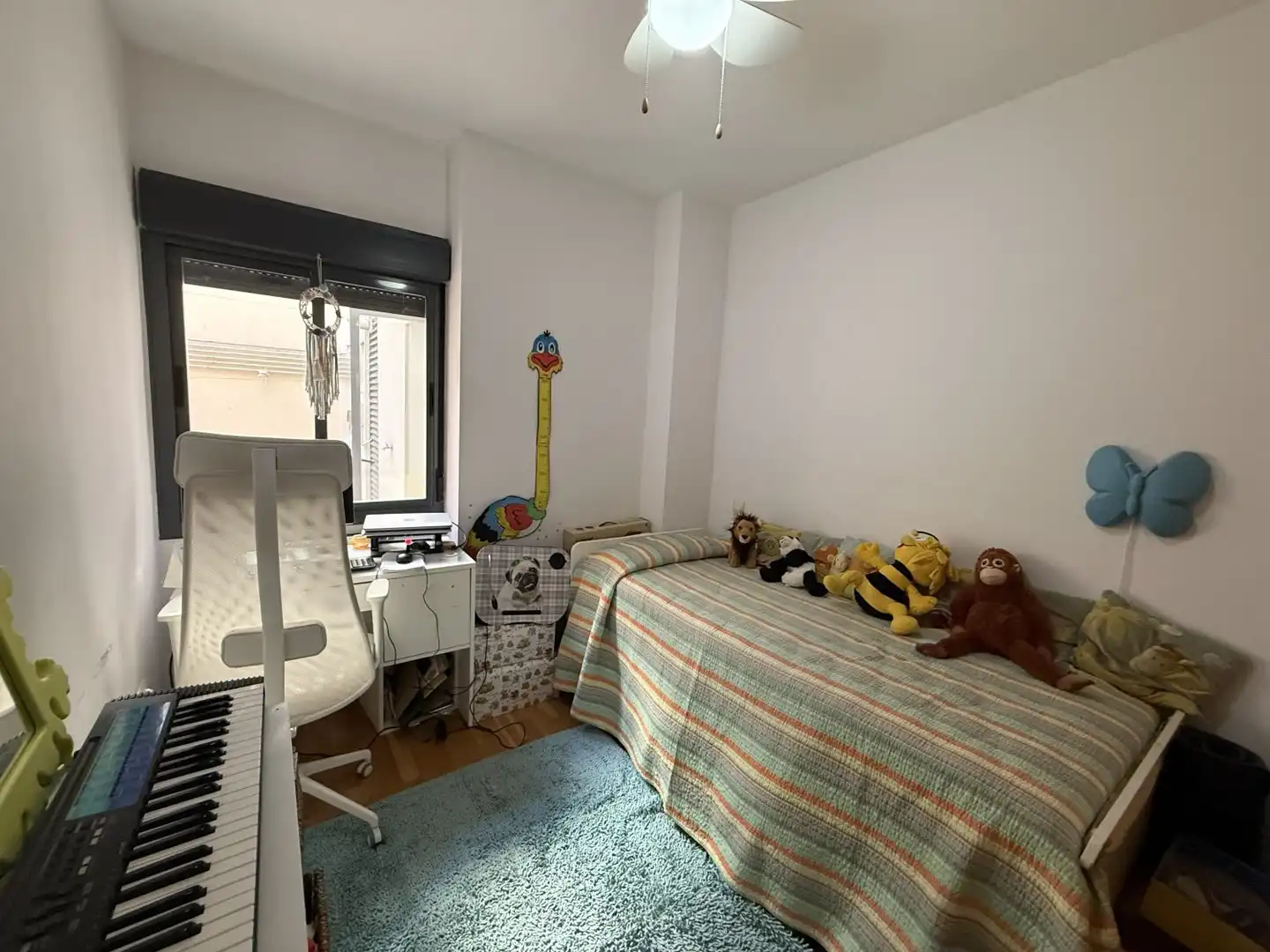 Bedroom of Flat for rent in Las Rozas de Madrid  with Air Conditioner, Parquet flooring and Terrace