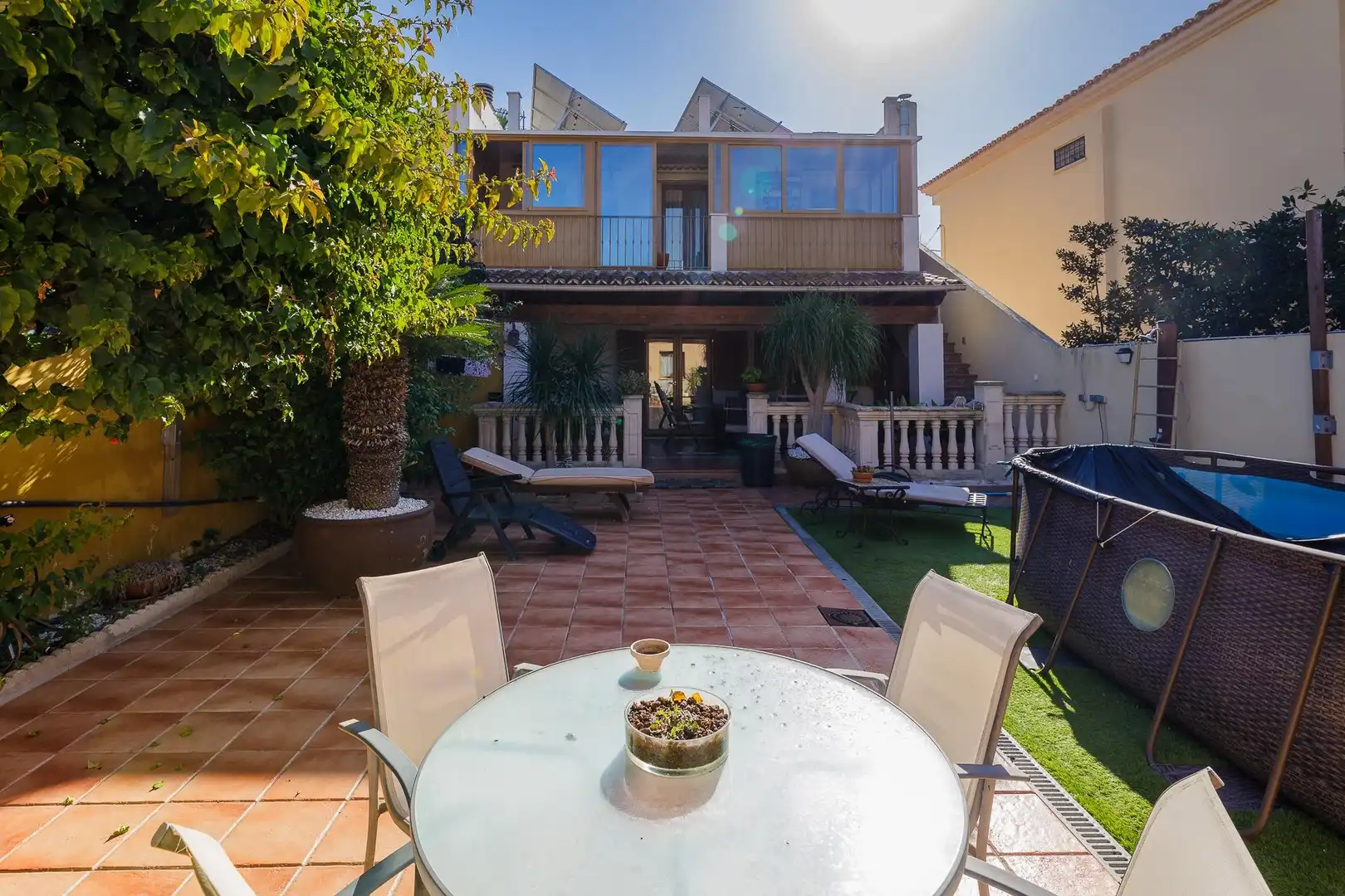 Jardín de Casa o chalet en venta en  Palma de Mallorca con Aire acondicionado, Jardín privado y Terraza