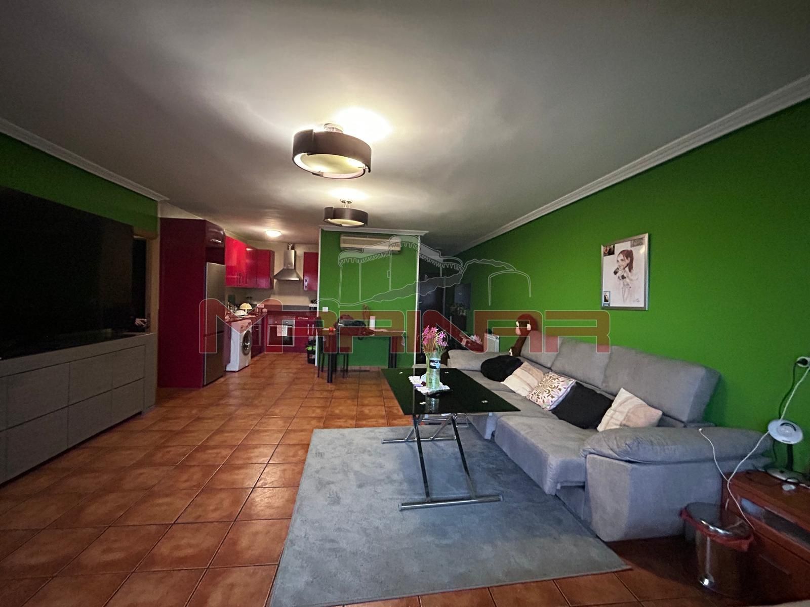 Sala de estar de Piso en venta en  Madrid Capital con Aire acondicionado, Terraza y Amueblado
