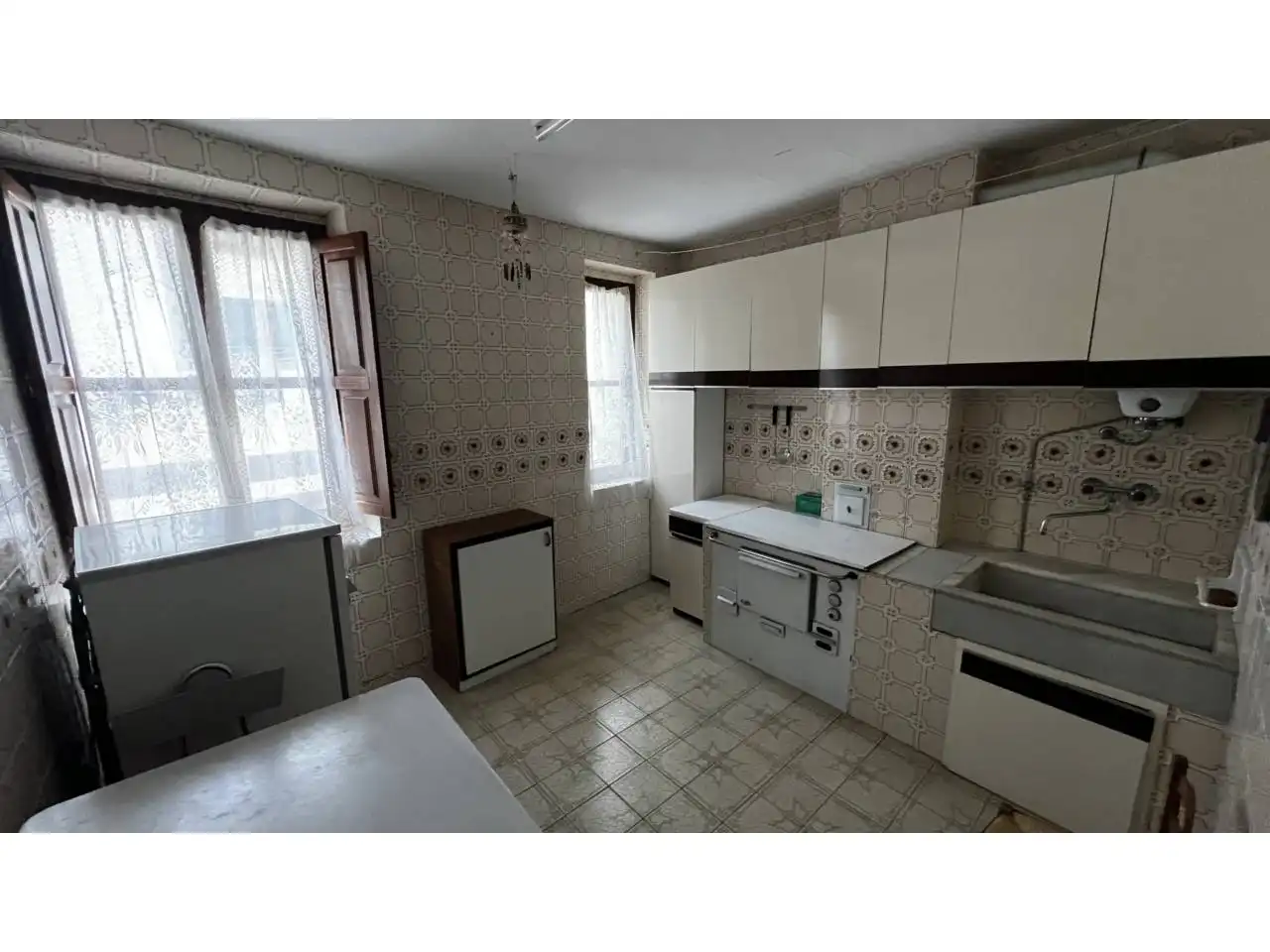 Kitchen of Flat for sale in Espinosa de los Monteros  with Storage room, Furnished and Balcony