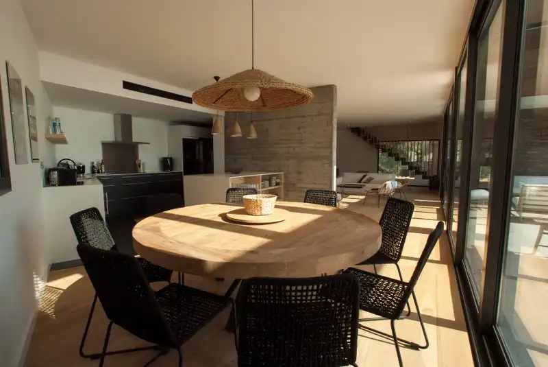 Comedor de Casa o chalet de alquiler en Begur con Aire acondicionado, Jardín privado y Terraza