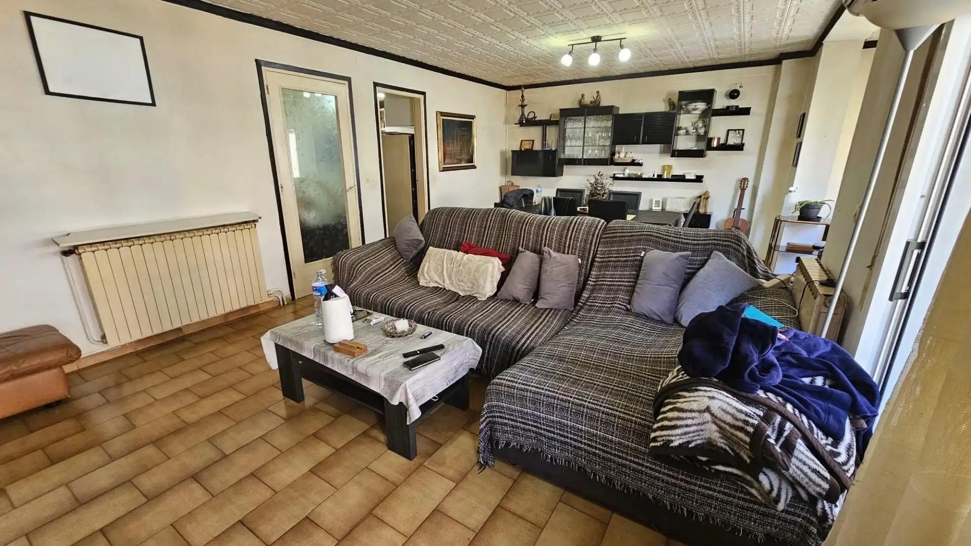 Sala de estar de Piso en venta en Pineda de Mar con Calefacción, Terraza y Balcón