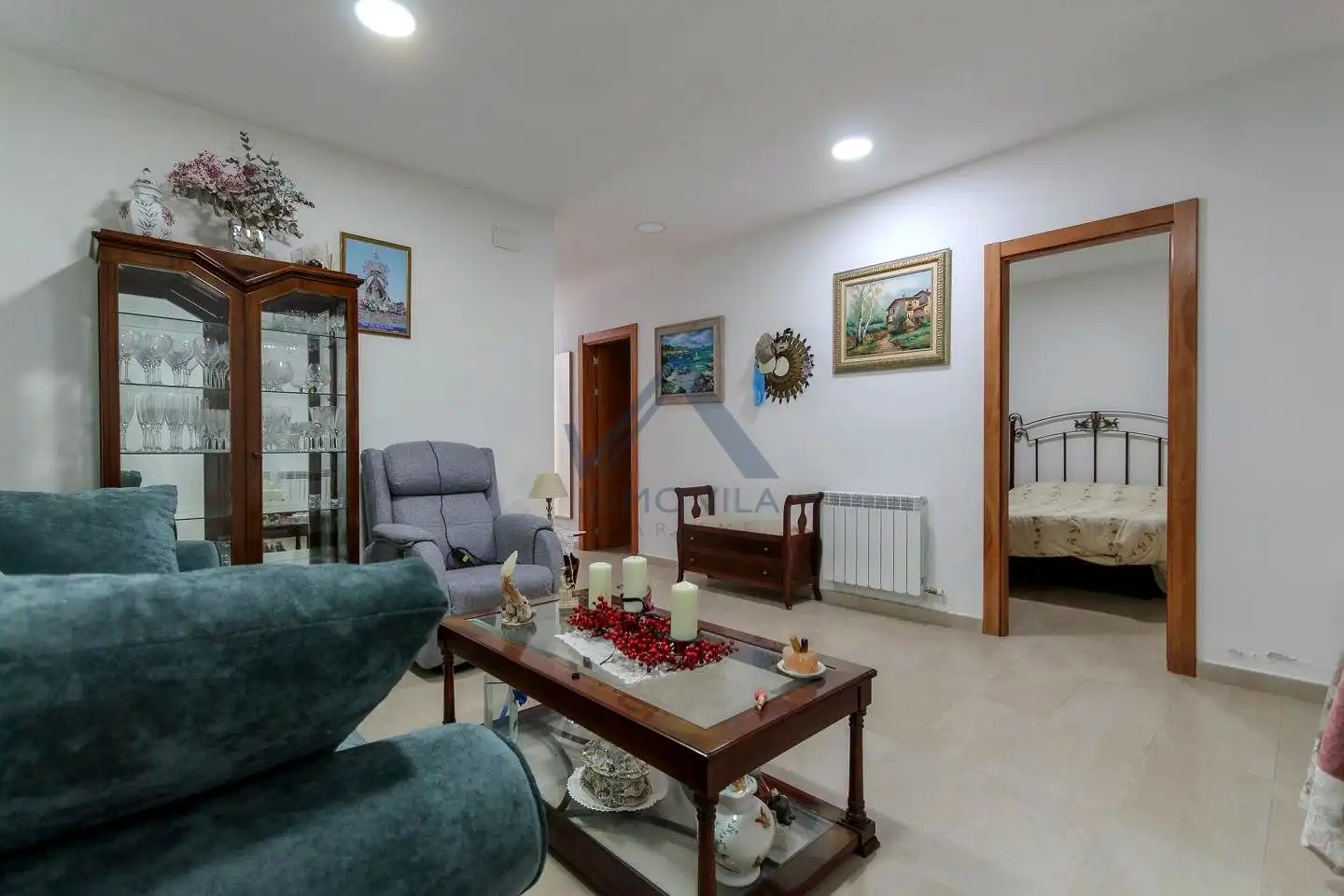 Sala de estar de Planta baja en venta en Argentona con Terraza