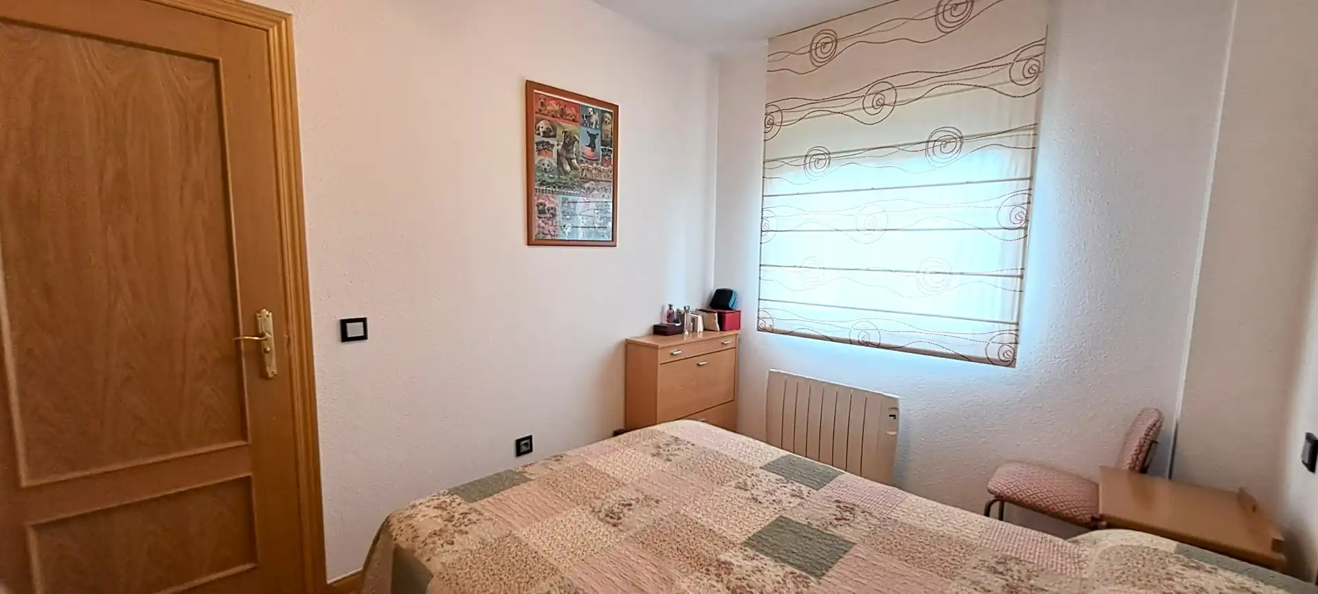 Bedroom of Flat for sale in Madrid  with Air Conditioner, Heating and Terrace