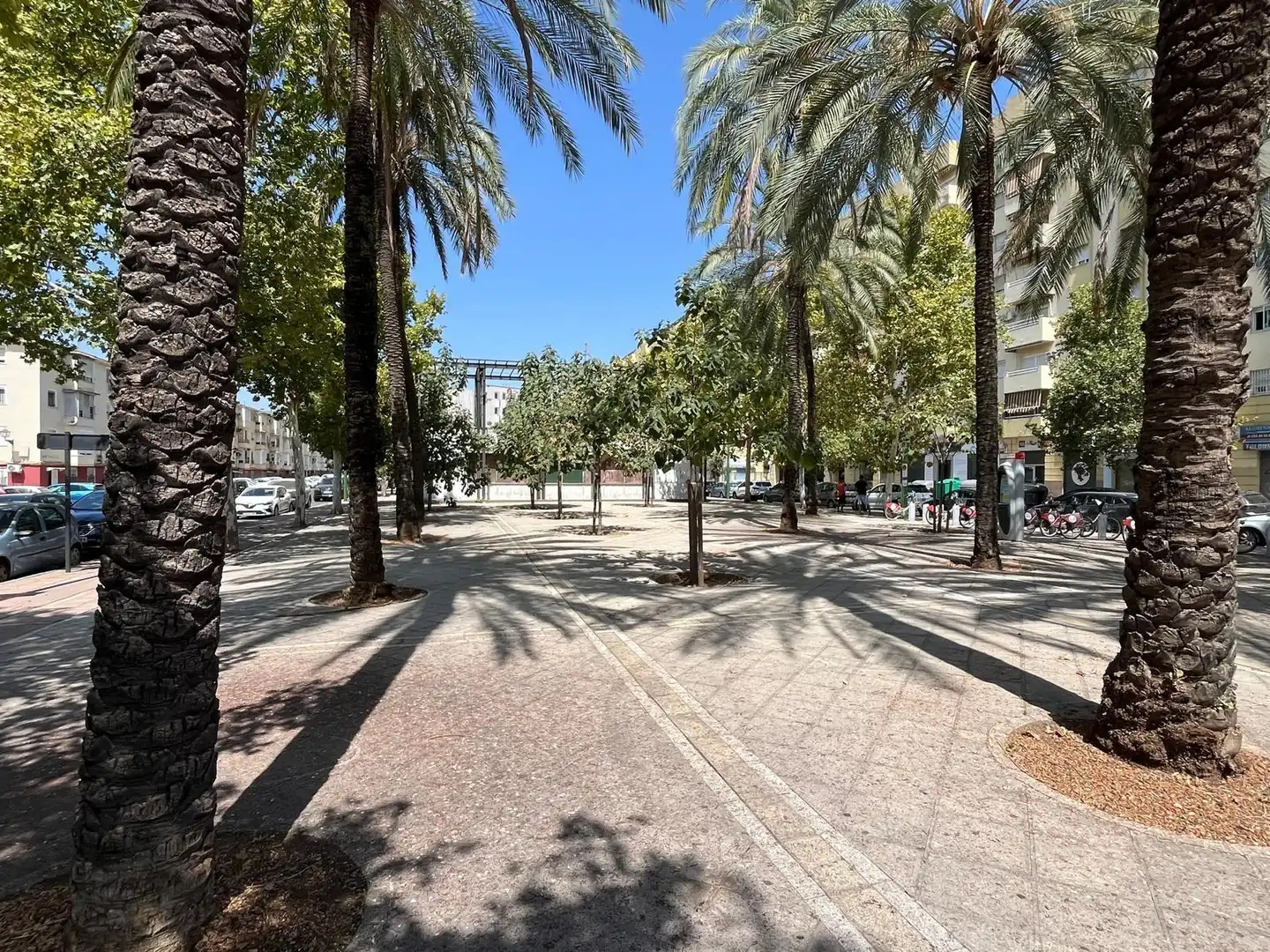 Exterior view of Flat for rent in Sevilla  with Air Conditioner and Furnished