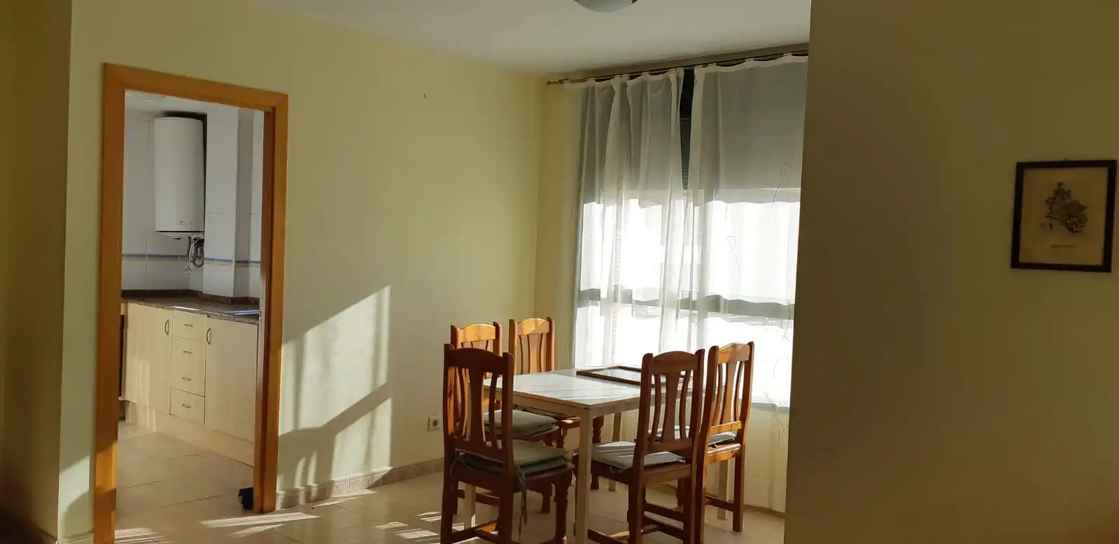 Comedor de Piso de alquiler en Benicarló con Terraza, Amueblado y Horno