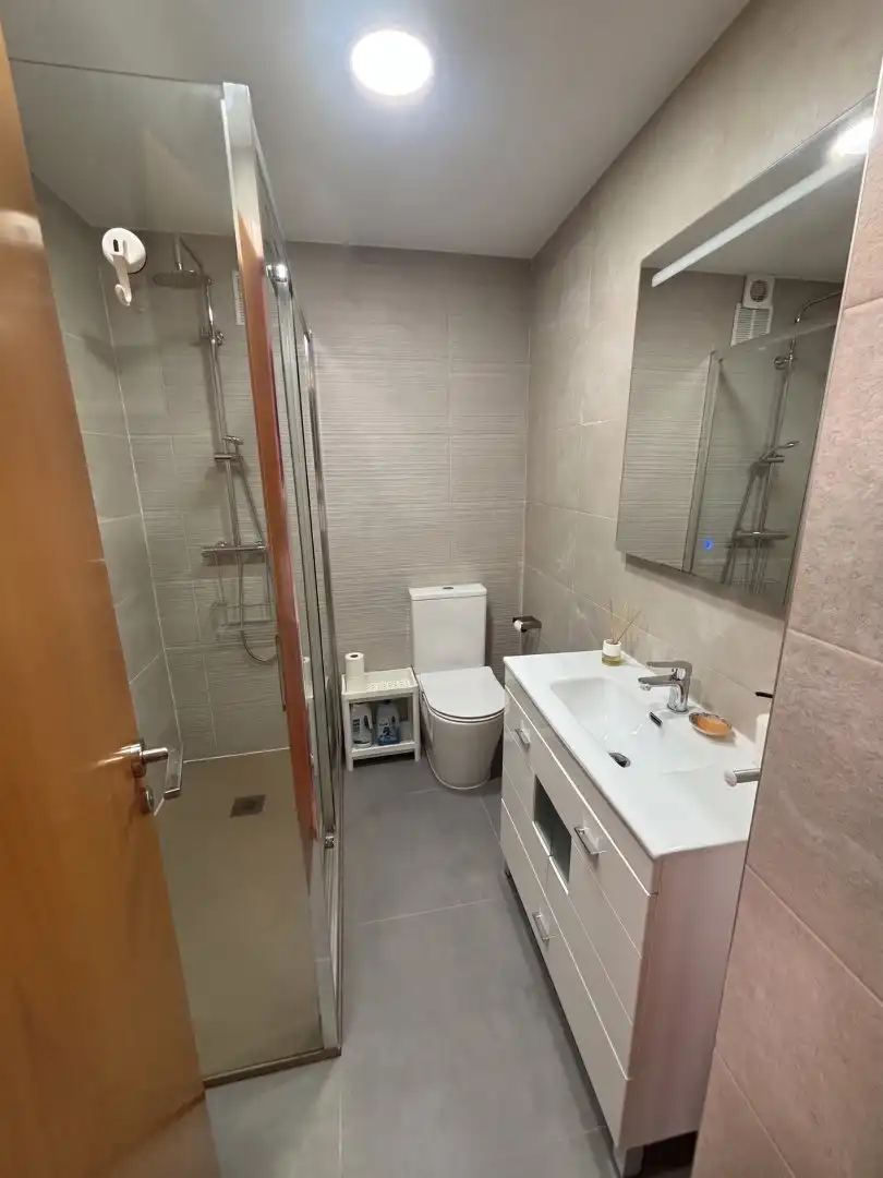 Badezimmer von Wohnung zur Miete in Valladolid mit Heizung, Terrasse und Möbliert